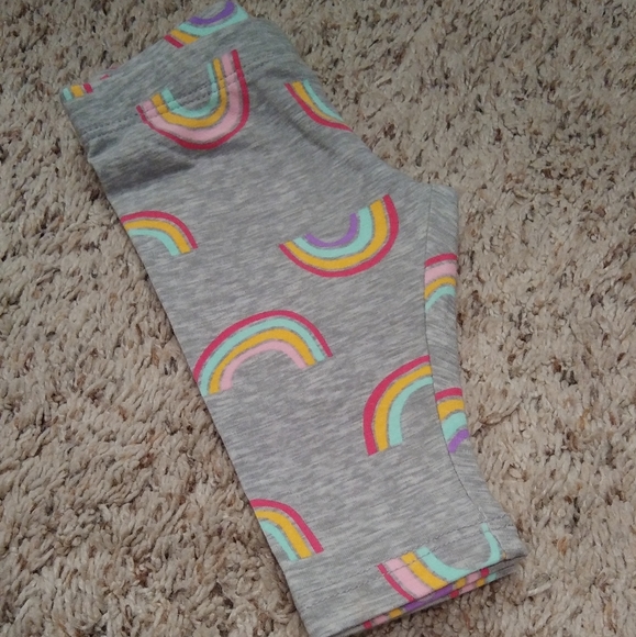 💜NWT Rainbow legging pant for newborn - Picture 2 of 3